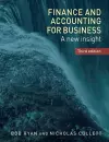 Finance and Accounting for Business cover