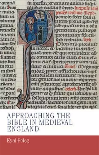 Approaching the Bible in Medieval England cover