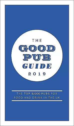 The Good Pub Guide 2019 cover