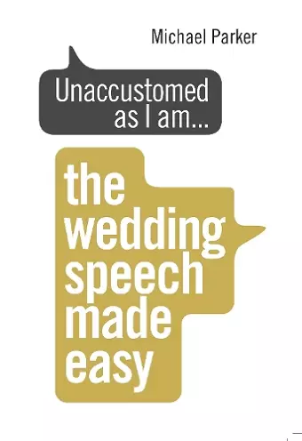 Unaccustomed as I am... cover