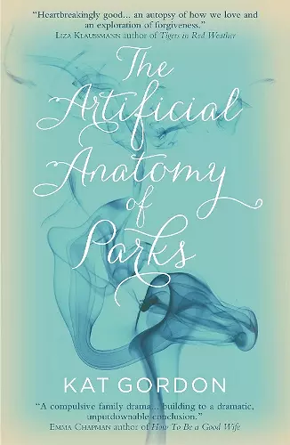 The Artificial Anatomy of Parks cover