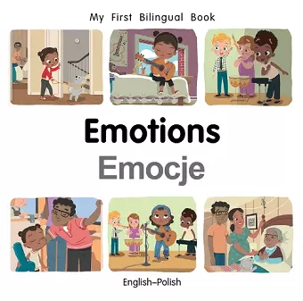 My First Bilingual Book-Emotions (English-Polish) cover