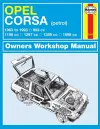 Opel Corsa Petrol (83 - Mar 93) Haynes Repair Manual cover