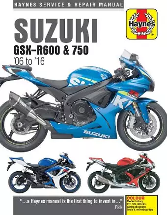 Suzuki GSX-R600 & 750 (06 - 16) cover
