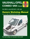 Vauxhall/Opel Combo Diesel Van (Oct 2001 to Jan 2012) 51 to 61 Haynes Repair Manual cover