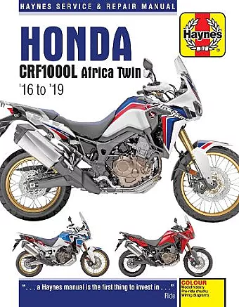Honda CRF1000L Africa Twin Service & Repair Manual (2016 to 2018) cover