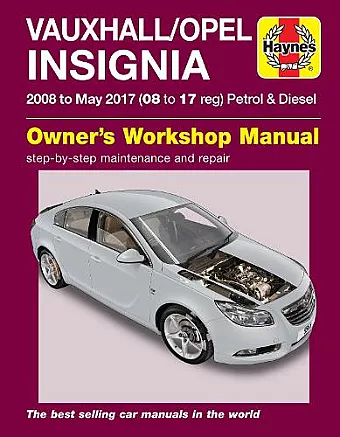 Vauxhall/Opel Insignia ('08-May 17) 08 to 17 reg cover