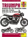 Triumph Bonneville T100, T120, Speedmaster, Bobber, Speed Twin, Thruxton, Street Twin, Cup, Scrambler (16 to 19) cover