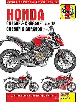 Honda CB650F & CBR650F, CB650R & CBR650R (14 - 19) cover