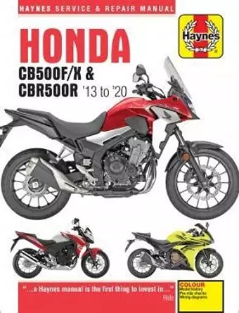 Honda CB500F/X & CBR500R update (13 -20) cover