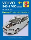 Volvo S40 and V50 (2007 - 2013) Haynes Repair Manual (svenske utgava) cover