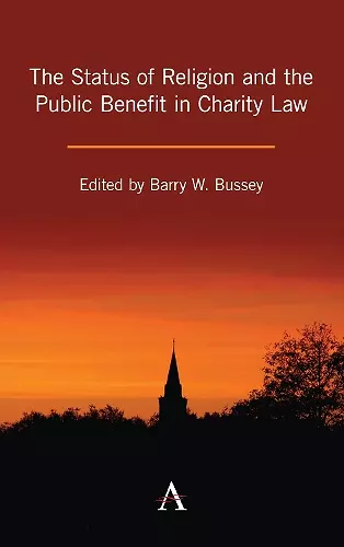 The Status of Religion and the Public Benefit in Charity Law cover