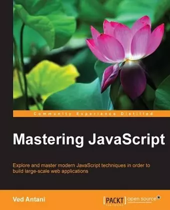 Mastering JavaScript cover