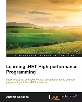 Learning .NET High-performance Programming cover