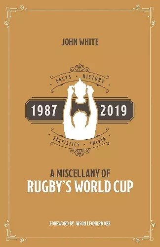 A Miscellany of Rugby's World Cup cover