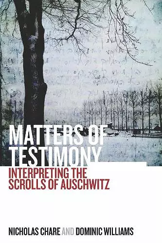 Matters of Testimony cover