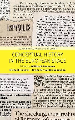 Conceptual History in the European Space cover