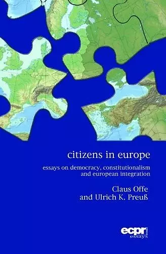 Citizens in Europe cover