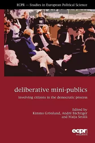 Deliberative Mini-Publics cover