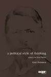 A Political Style of Thinking cover