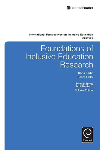 Foundations of Inclusive Education Research cover