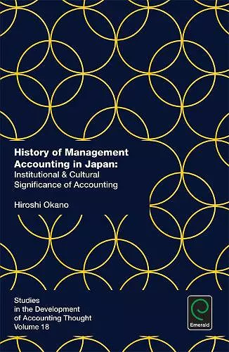 History of Management Accounting in Japan cover