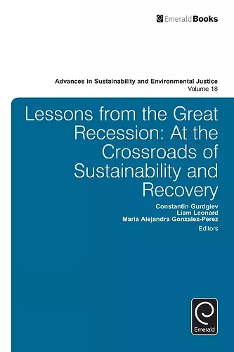 Lessons from the Great Recession cover