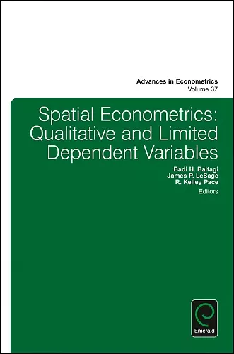 Spatial Econometrics cover