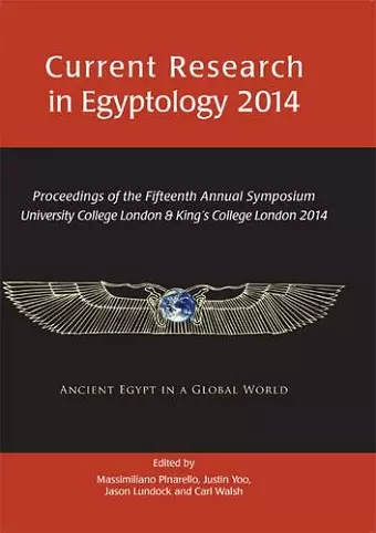 Current Research in Egyptology 15 (2014) cover