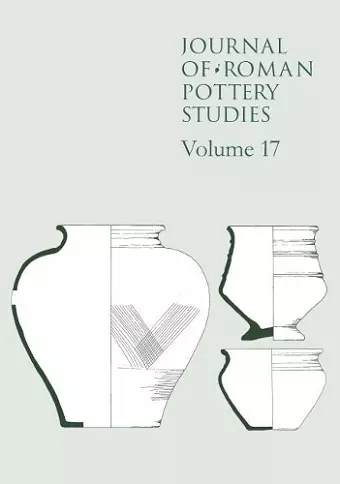 Journal of Roman Pottery Studies Volume 17 cover