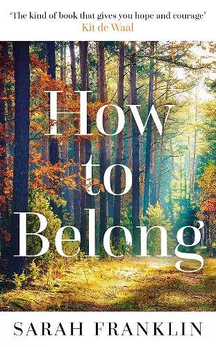 How to Belong cover