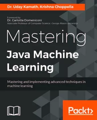 Mastering Java Machine Learning cover