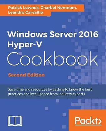 Windows Server 2016 Hyper-V Cookbook - cover