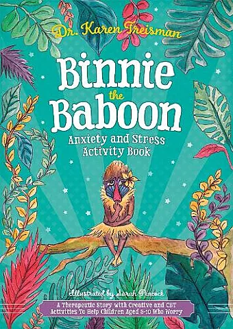 Binnie the Baboon Anxiety and Stress Activity Book cover