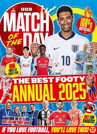 Match of the Day Annual 2025 cover