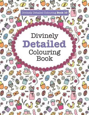 Divinely Detailed Colouring Book 10 cover
