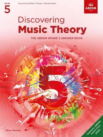 Discovering Music Theory, The ABRSM Grade 5 Answer Book cover