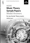 More Music Theory Sample Papers Model Answers, ABRSM Grade 1 cover