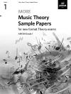 More Music Theory Sample Papers, ABRSM Grade 1 cover