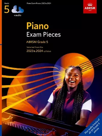 Piano Exam Pieces 2023 & 2024, ABRSM Grade 5, with audio cover