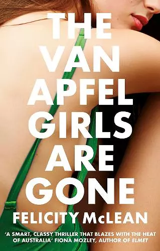 The Van Apfel Girls Are Gone cover