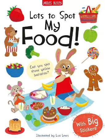 Lots to Spot Sticker Book: My Food! cover