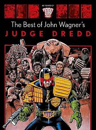 The Best of John Wagner's Judge Dredd cover