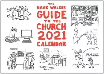 The Dave Walker Guide to the Church 2021 Calendar cover