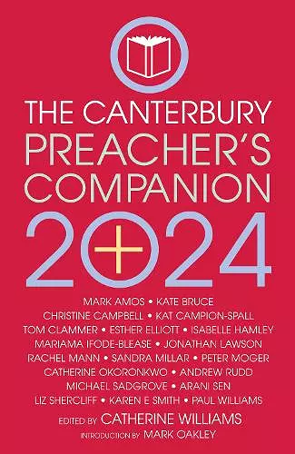 The 2024 Canterbury Preacher's Companion cover