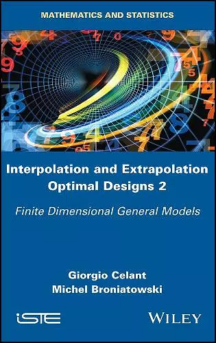Interpolation and Extrapolation Optimal Designs 2 cover