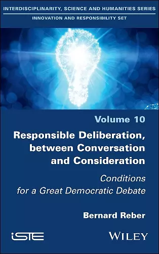 Responsible Deliberation, between Conversation and Consideration cover