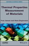 Thermal Properties Measurement of Materials cover