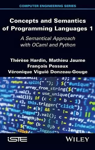 Concepts and Semantics of Programming Languages 1 cover