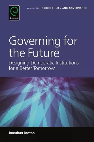 Governing for the Future cover